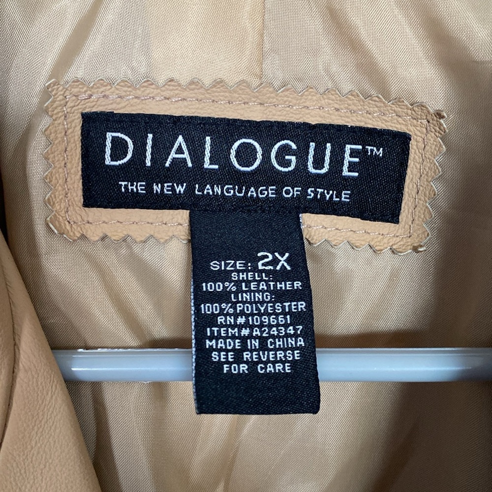 🖤Y2K structured LEATHER‎ coat - Picture 2 of 8